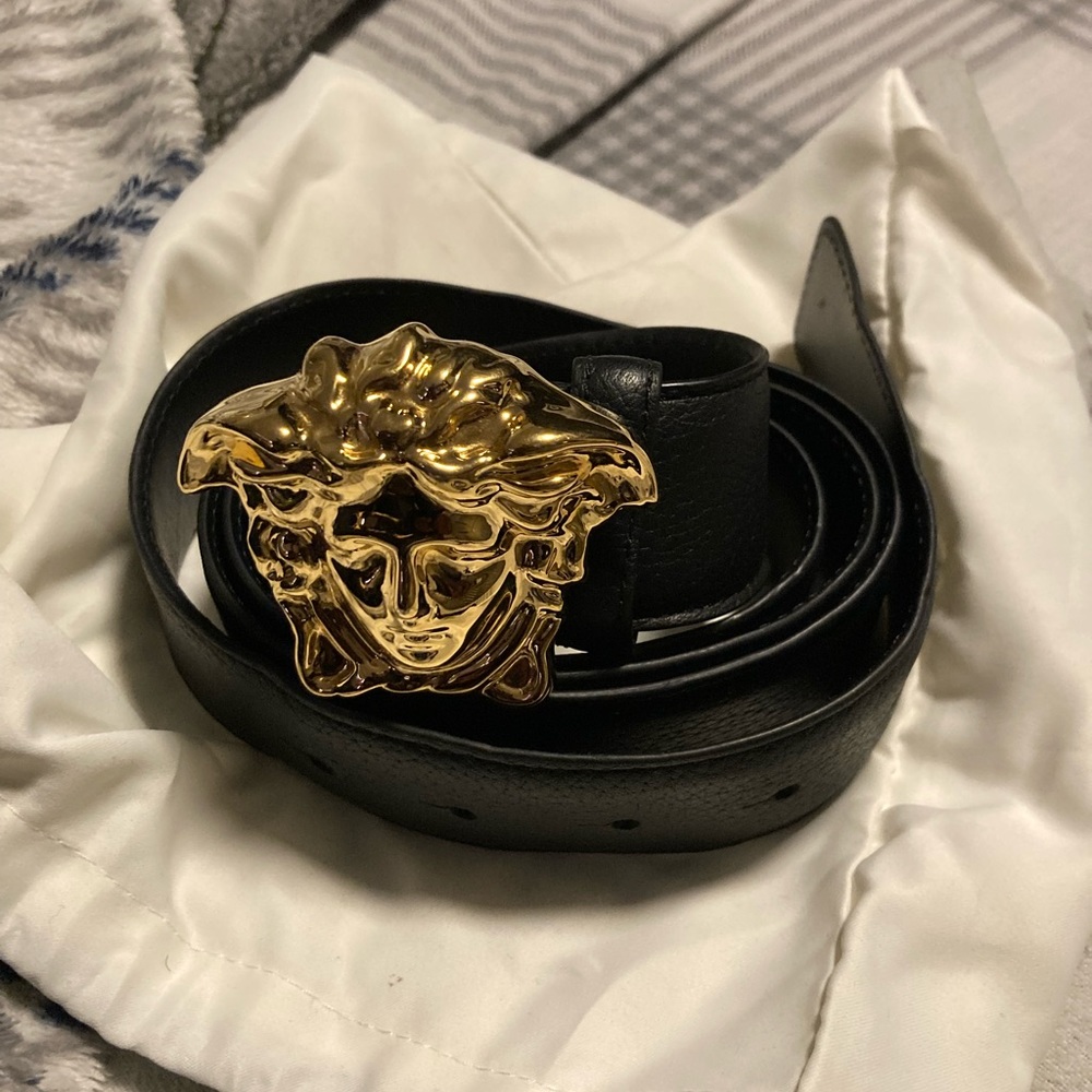 Brand new Versace belt size 38 waist all black